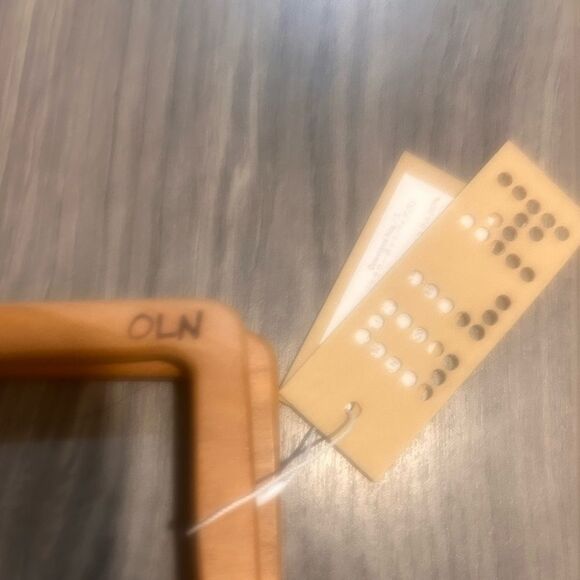 Small wooden handle bag - Picture 5 of 5